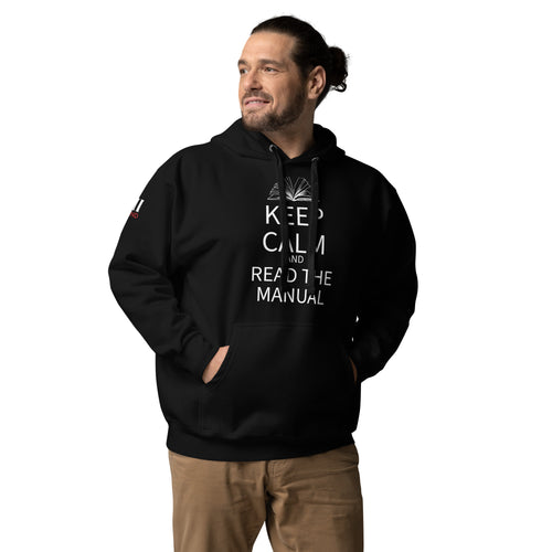 Keep Calm and Read the Manual Hoodie