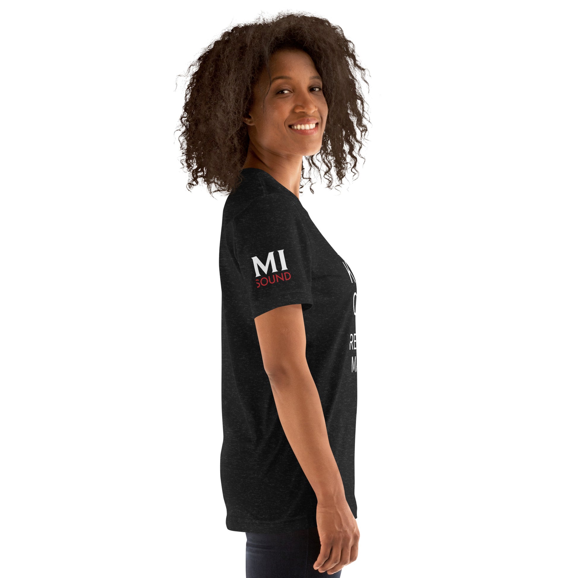 Keep Calm and Read the Manual Tee wht txt